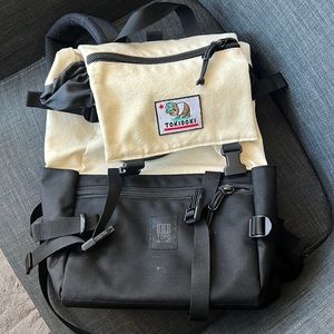 Topo Designs Rover Pack backpack with Tokidoki patch